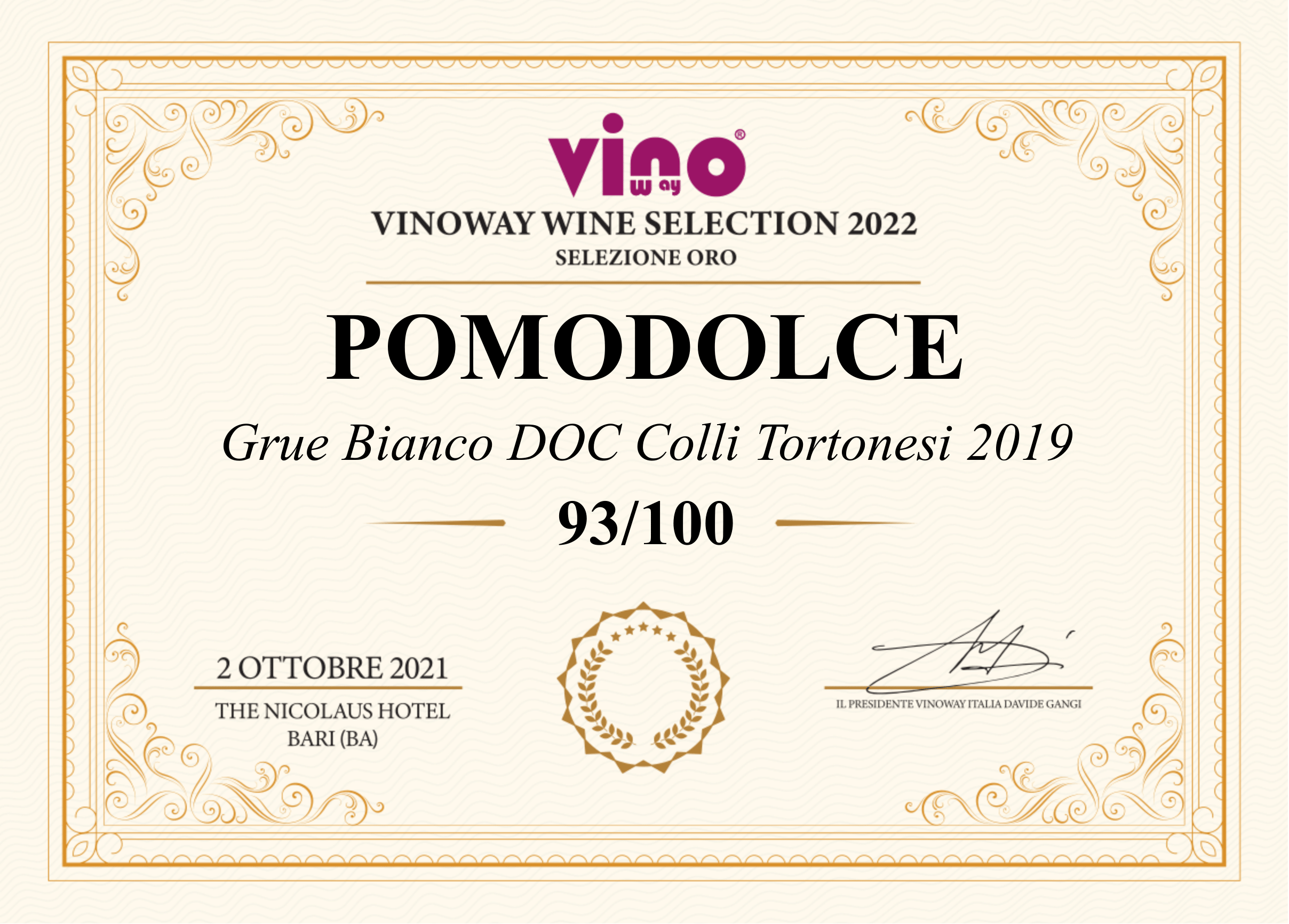 Vino way 2019